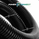 Black Single Walled Corrugated Pipe