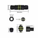 IP 68 Straight Connector 5 Pin M20