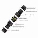 IP 68 Straight Connector 5 Pin M20