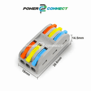 3 Way Compact splicing connector