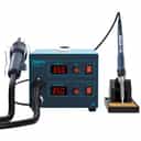 Bakon BK852D+ Soldering Iron Hot Air Gun De-soldering 2 In 1 Rework Station