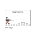 Multispan RPM - 1201 Indicator