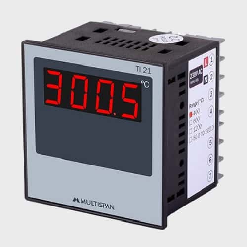 Multispan TI-21 Digital Temperature Indicator