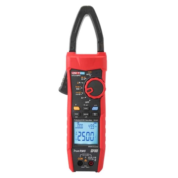 UNI-T UT219PV Solar Professional AC/DC Clamp Meter- Bluetooth