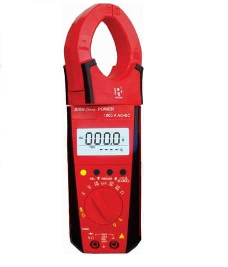 Rishabh Rish 1000A AC/DC Power Clamp Meter 3 Phase with inrush measurement