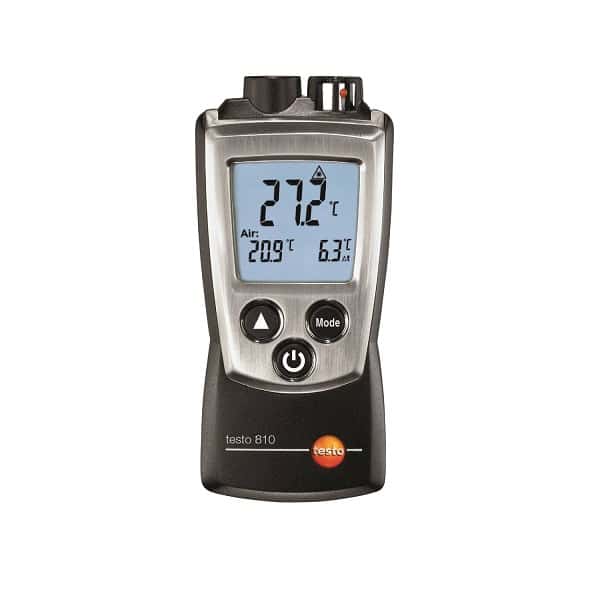 Testo 810 - 2 channel Infrared Thermometer (with TopSafe case)