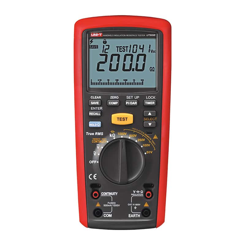 UNI-T UT505B Insulation Meter- 1 Kv 200GΩ