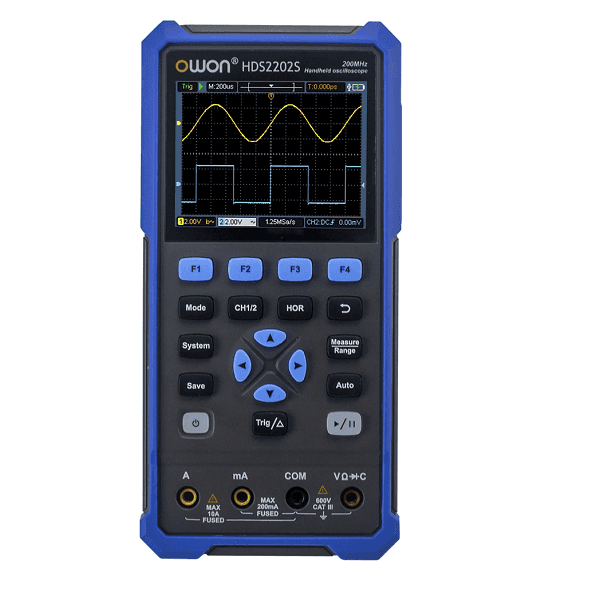 OWON HDS2202S Handheld Digital Oscilloscope- 200 Mhz