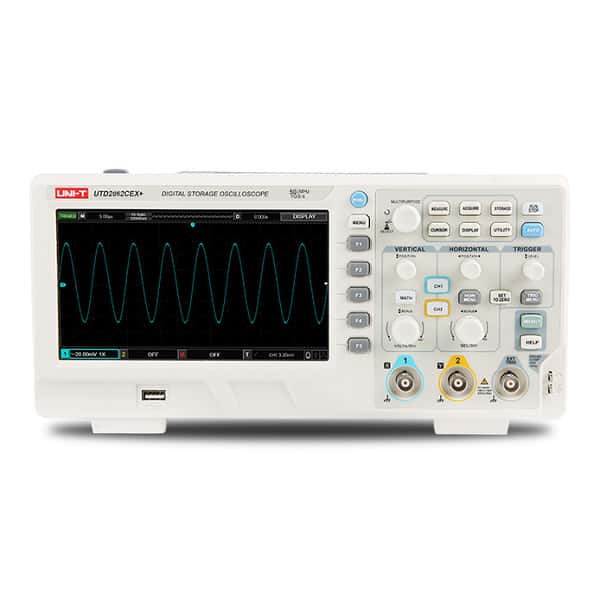 UNI-T UTD2052CEX+ Digital Oscilloscope- 50Mhz 2 Channel