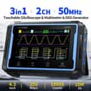 FNIRSI 2C53P 3-in-1 Dual Channel Tablet Oscilloscope + Multimeter + Function Generator