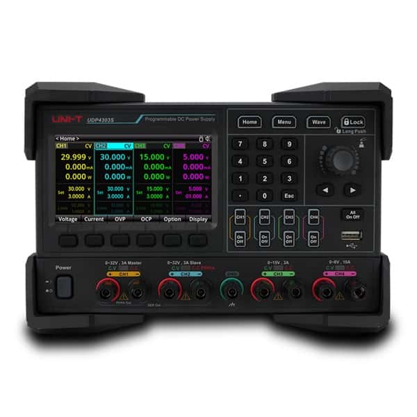 UNI-T UDP4303S Programmable linear DC Power Supply, 4 Channel