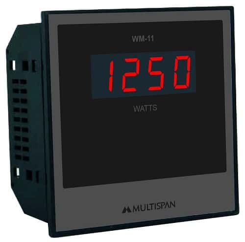 Multispan Wm-11 Phase Watt Meter