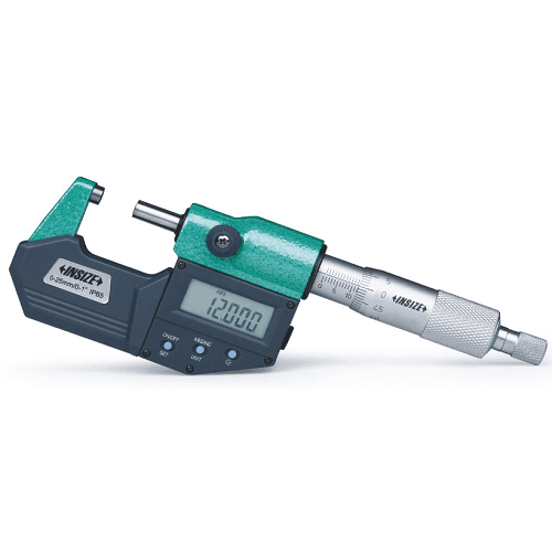 Insize Digital Outside Micrometer (IP65 , Waterproof And With Data Output) - 3101-75A (50-75MM)