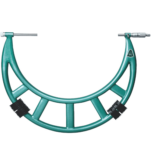 Insize Outside Micrometer With Interchangeable Anvils (Long Range) - 3206-400 (300-400MM)