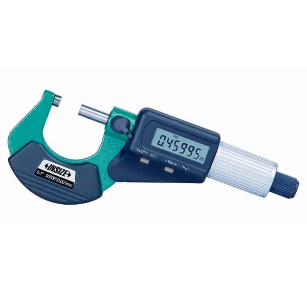 Insize 50-75 mm Digital Outside Micrometer 3109-75A