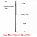 KE 801 Electric Screwdriver Bits 5X100X3.0X1#