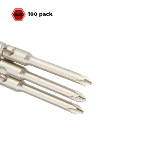 KE 802 Electric Screwdriver Bits 6X60X3 PH1 (Pack of 100)