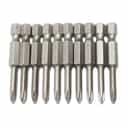 KE PH1 50mm x 4mm Electric Screwdriver Bit - 1/4 Hex (Pack of 10)