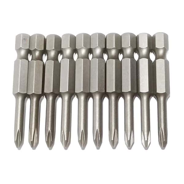KE PH1 50mm x 4mm Electric Screwdriver Bit - 1/4 Hex (Pack of 10)
