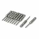 KE PH0 50mm x 2.5mm Electric Screwdriver Bit - 1/4 Hex- Pack of 10
