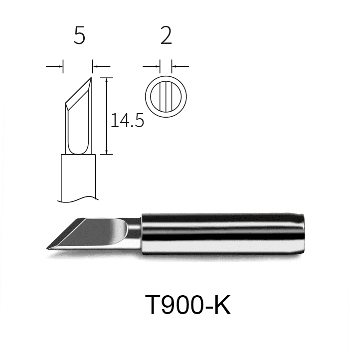 ATTEN ATTEN T900-K Soldering Bit - Soldering Bits