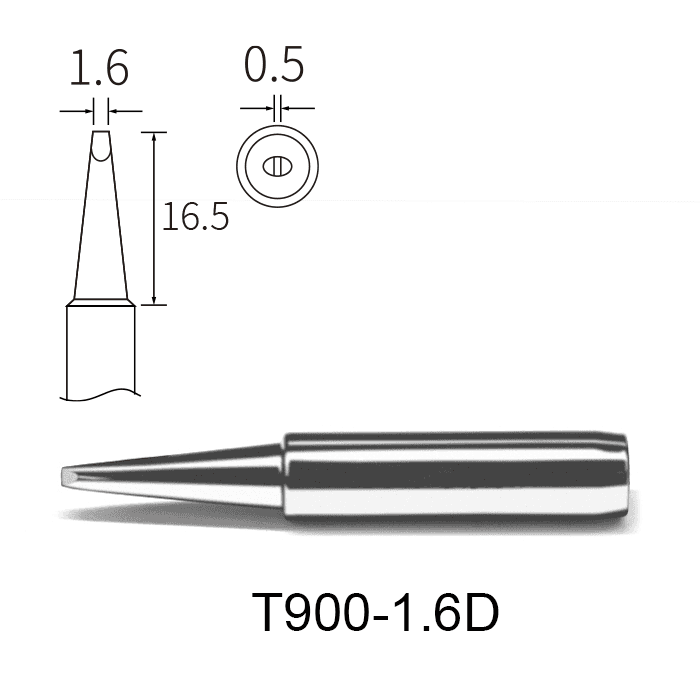 ATTEN ATTEN T900-1.6D Soldering Bit - Soldering Bits