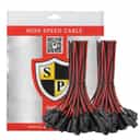 Shield Plus Dc female lead red black-parallel (23/38)(Pack of 100 pc)