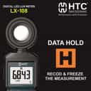HTC Instruments LX-108L Digital LED Lux Meter