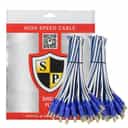 Shield Plus Dc male lead blue white-parallel (23/38) (Pack of 100 Pc)