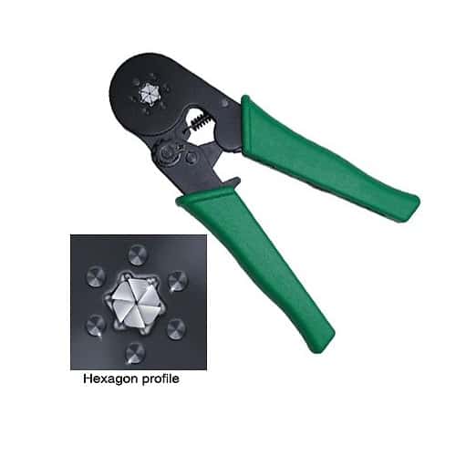 Ashwin Tools HT-505 Cord End Terminals (Hexagonal) Crimping Tool 0.25-6.0 MM2