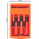 Taparia Precision Screw Driver Set 6 Pcs, PSF6