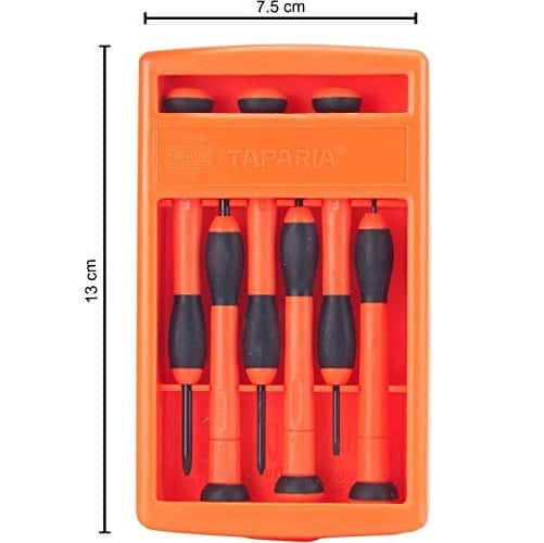 Taparia Precision Screw Driver Set 6 Pcs. PST6