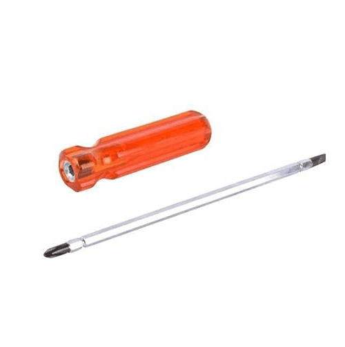 Multitec 2 in 1 Reversible Screw Driver with Hexagon Rod and Extra Hard Tips (R 5100)