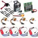 TWRobotics Quadcopter Drone Combo Kit for beginner (Motor + ESC + Propeller + Flight Controller + Frame + TX-RX flysky fsi6)
