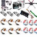 TWRobotics Hexacopter Drone Combo with Pixhawk Kit for beginner (Motor + ESC + Propeller + Flight Controller + Frame + TX-RX Flysky FSi6+ Power module + Belt)