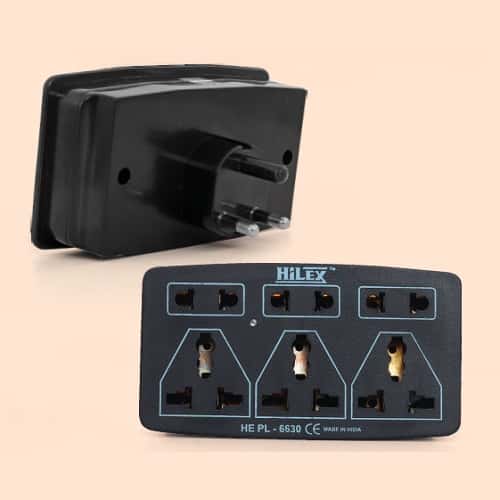 Hilex HEPL-6630 3+3 Multi Plug