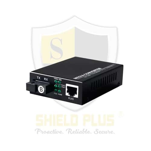Shield Plus SP- Single Mode Single Fiber Media CONVERTER- 10/100 MBPS