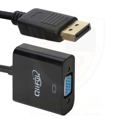 Shield Plus SP- DP To Vga Adapter Converter (1080p)