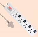 Hilex HEPL-6615 Extension cord (Cable Length 4.5M)